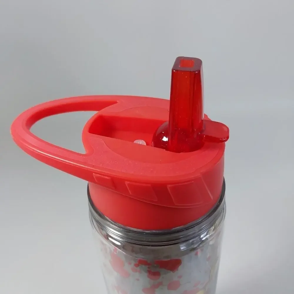 Harry Potter Hogwarts‎ Clear Plastic Water Bottle Warner Bros. Movies Tumbler